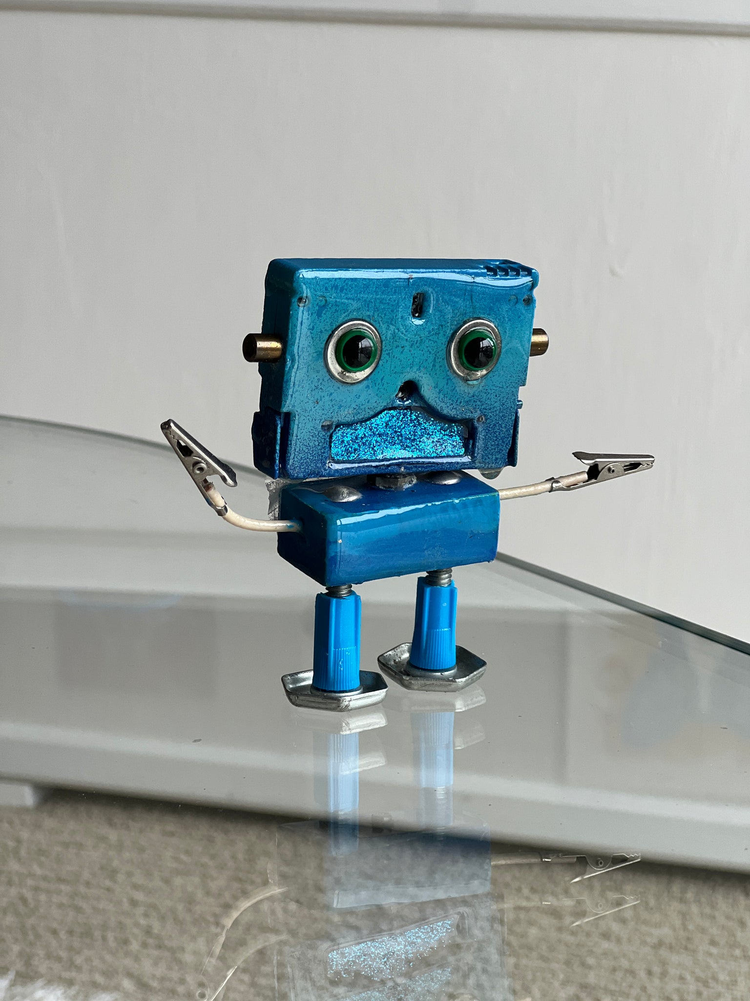 3-D “Blue Boy” Robot