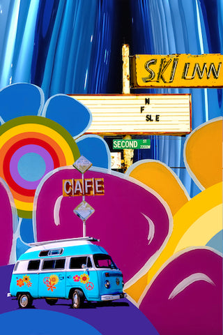 "Ski Inn"--Limited Edition Print