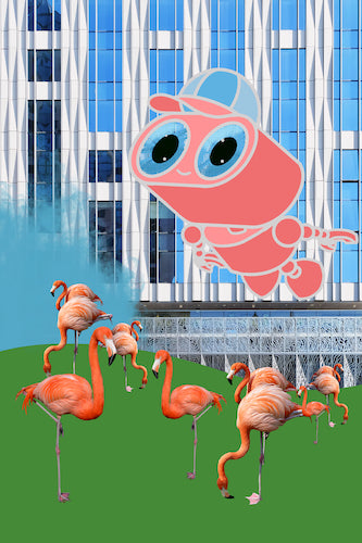 "Winging It"--Limited Edition Print