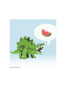 Squeak Watermelon Digital Download