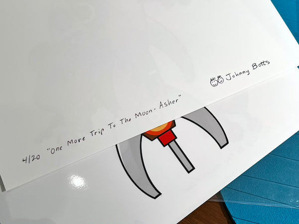 One More Trip to the Moon-Asher Limited Edition Print